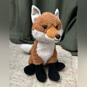 Recycled Fox Plush Stuffed Animal 12” GUC